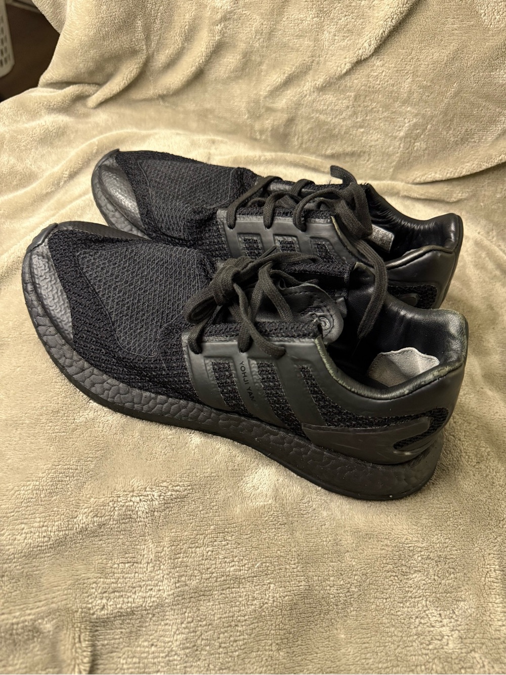 Adidas Y-3 PureBoost Primeknit Core Black Triple RARE Pure Ultra Boost